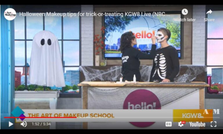 Halloween Makeup tips for trick-or-treating KGW8 Live (NBC Portland)